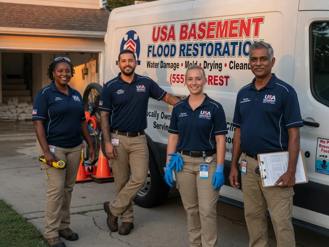 Basement Flood Cleanup company in Magnetic Springs, OH